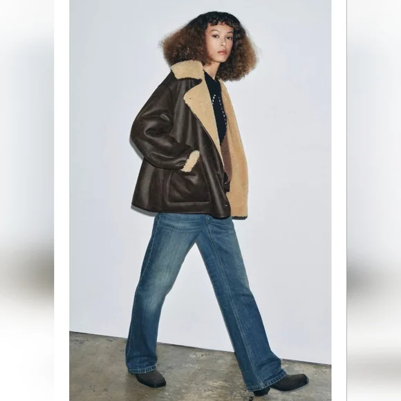 ZARA ZW COLLECTION DOUBLE-FACED JACKET